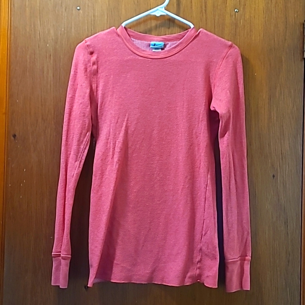 Long-sleeved Ribbed Tee